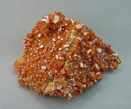 Vanadinite<br />Old Yuma Mine, Saguaro National Monument, Amole District, Tucson Mountains, Pima County, Arizona, USA<br />6.0cm x 5.0cm<br /> (Author: rweaver)