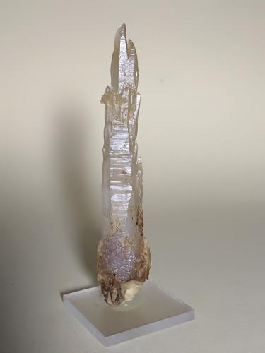 Quartz<br />Fenice Capanne Mine, Massa Marittima, Grosseto Province, Tuscany, Italy<br />80 x 15 mm<br /> (Author: Sante Celiberti)