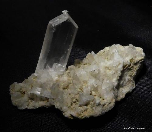 Yeso.<br />La Guixera, Santa Eulàlia de Riuprimer, Vic, Comarca Osona, Barcelona, Cataluña / Catalunya, España<br />Cristal 34x14x7 mm.<br /> (Autor: Jesus Franquesa Baucells)