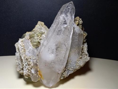 Quartz, Pyrite<br />Mina Niccioleta, Massa Marittima, Provincia Grosseto, Toscana, Italia<br />90 x 89 mm<br /> (Author: Sante Celiberti)
