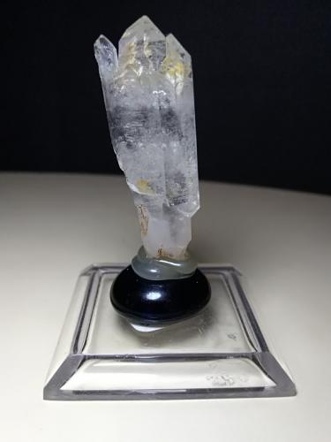 Quartz (variety scepter)<br />Fenice Capanne Mine, Massa Marittima, Grosseto Province, Tuscany, Italy<br />43 x 16 mm<br /> (Author: Sante Celiberti)