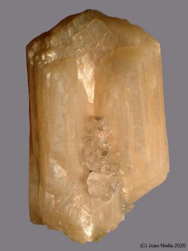 Stilbita-Ca (Estilbita-Ca)<br />Distrito Nashik (Nasik), Maharashtra, India<br />9 x 5 cm<br /> (Autor: Joan Niella)