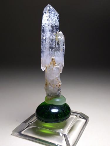 Quartz (variety scepter)<br />Fenice Capanne Mine, Massa Marittima, Grosseto Province, Tuscany, Italy<br />44 x 10 mm<br /> (Author: Sante Celiberti)