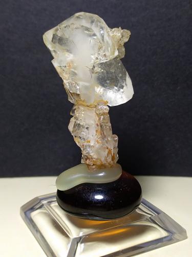 Quartz (variety faden)<br />Leoni Mountain, Sticciano, Roccastrada, Grosseto Province, Tuscany, Italy<br />35 x 20 mm<br /> (Author: Sante Celiberti)