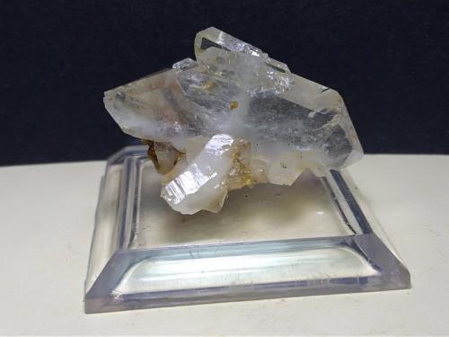 Quartz (variety faden)<br />La Selva Mine, Casal di Pari, Civitella-Paganico, Grosseto Province, Tuscany, Italy<br />38 x 22 mm<br /> (Author: Sante Celiberti)
