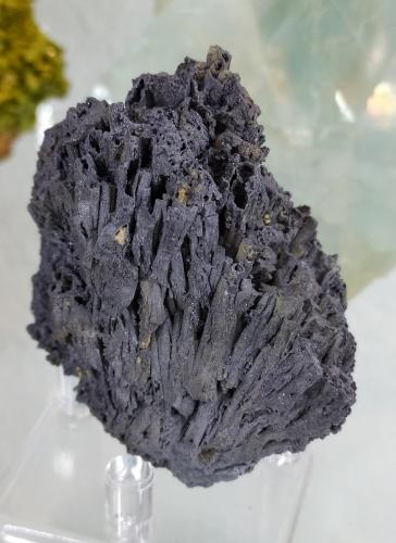 Galena after Pyromorphite<br />Huelgoat, Châteaulin, Finistère, Brittany/Bretagne, France<br />7 x 6 cm<br /> (Author: Benj)