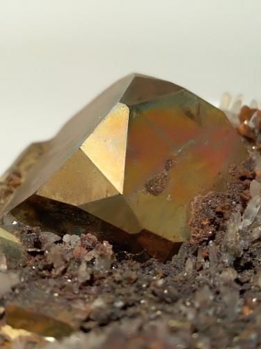 Pyrite, Quartz<br />Mina Gavorrano, Gavorrano, Provincia Grosseto, Toscana, Italia<br />56,7 x 65,3 mm<br /> (Author: Sante Celiberti)