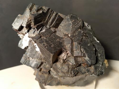 Galena<br />Gavorrano Mine, Gavorrano, Grosseto Province, Tuscany, Italy<br />82 x 72 mm<br /> (Author: Sante Celiberti)