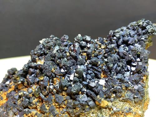 Galena, Arsenopirita<br />Mina Niccioleta, Massa Marittima, Provincia Grosseto, Toscana, Italia<br />96 x 50 mm<br /> (Autor: Sante Celiberti)