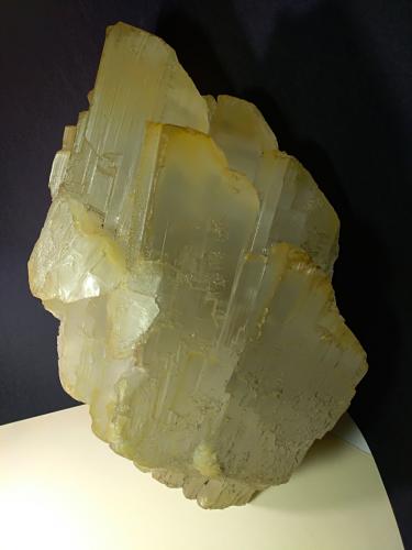 Gypsum<br />Gypsum quarries, Roccastrada, Grosseto Province, Tuscany, Italy<br />37 x 28 cm<br /> (Author: Sante Celiberti)