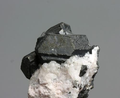 Alabandita<br />Uchucchacua Mine, Oyón Province, Lima Department, Peru<br />cristal mayor 15x15mm<br /> (Autor: Ramon A  Lopez Garcia)