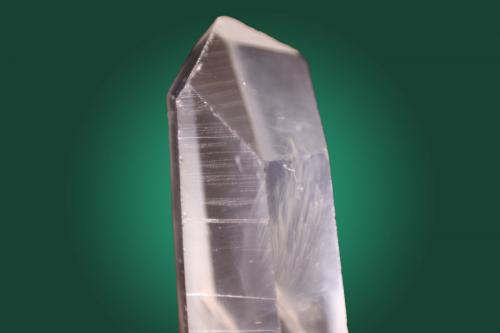 Quartz<br />San Cristobal, Municipio Suaita, Departamento Santander, Colombia<br />Main crystal detail.<br /> (Author: Firmo Espinar)