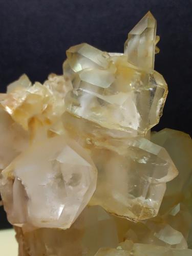 Quartz (variety faden)<br />Leoni Mountain, Sticciano, Roccastrada, Grosseto Province, Tuscany, Italy<br />10 x 9 cm<br /> (Author: Sante Celiberti)