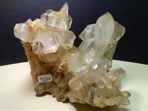 Quartz (variety faden)<br />Leoni Mountain, Sticciano, Roccastrada, Grosseto Province, Tuscany, Italy<br />10 x 9 cm<br /> (Author: Sante Celiberti)
