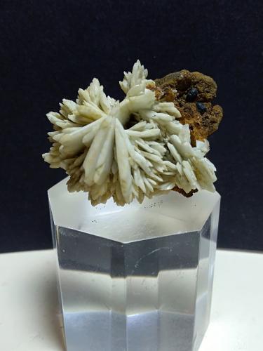 Baryte, Galena, Siderite<br />Argentiera di Sant'Anna Mines, Sant'Anna (Sant'Anna di Stazzema), Apuan Alps, Stazzema Municipality, Lucca Province, Tuscany, Italy<br />42 x 37 mm<br /> (Author: Sante Celiberti)