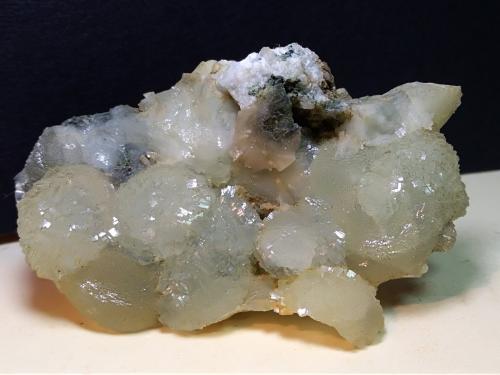 Prehnite<br />Petrognano Quarry, San Romano Garfagnana, Lucca Province, Tuscany, Italy<br />61 x 40 mm<br /> (Author: Sante Celiberti)