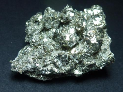 Pirita<br />La Cruz mining group, La Cruz vein, Linares, Comarca Sierra Morena, Jaén, Andalusia, Spain<br />4 x 3 cm.<br /> (Autor: javier ruiz martin)