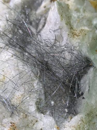 Meneghinite, Boulangerite<br />Mina Bottino, Sant'Anna (Sant'Anna di Stazzema), Alpes Apuanos, Municipio Stazzema, Provincia Lucca, Toscana, Italia<br />20 x 10 cm<br /> (Author: Sante Celiberti)