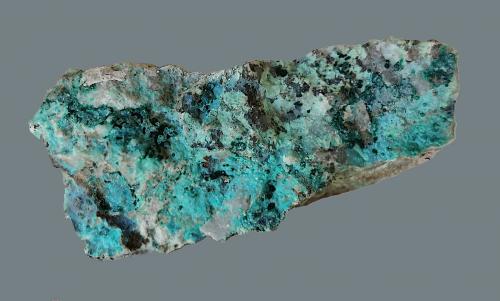 Pseudomalaquita<br />Undécimo San Lino Mine, Cardeña, Comarca Los Pedroches, Córdoba, Andalusia, Spain<br />70x26x25 mm<br /> (Autor: Antonio Carmona)