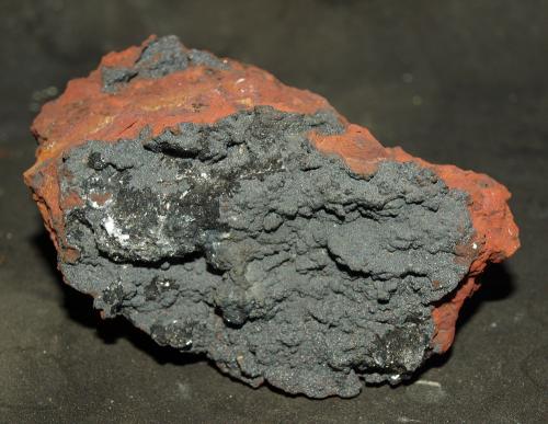 Calcofanita<br />Mina Precaución, Cabezo de San Ginés, El Estrecho de San Ginés, Cartagena, Comarca Campo de Cartagena, Región de Murcia (Murcia), España<br />8 x 4.5 cm<br /> (Autor: Pedro Antonio)