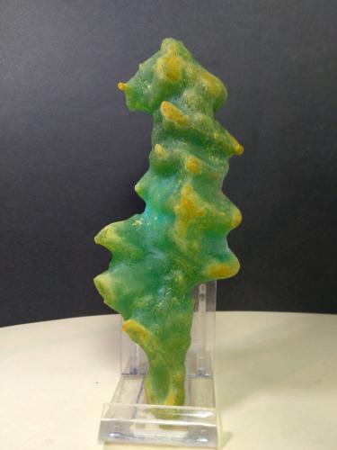 Chalcantite (Fe-bearing)<br />Fenice Capanne Mine, Massa Marittima, Grosseto Province, Tuscany, Italy<br />15 x 5,5 cm<br /> (Author: Sante Celiberti)