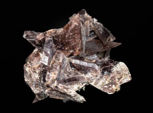 Axinite-(Mn), Quartz<br />Cullhuay, Huaros District, Canta Province, Lima Department, Peru<br />6,5 x 5,6 x 5,2 cm<br /> (Author: Bergur_E_Sigurdarson)