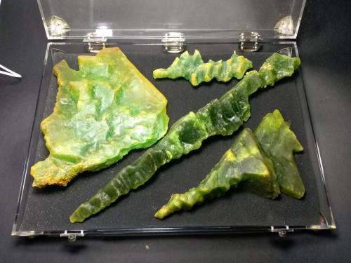 Chalcantite (Fe-bearing), Melanterite<br />Fenice Capanne Mine, Massa Marittima, Grosseto Province, Tuscany, Italy<br />40 x 30 x 10 cm<br /> (Author: Sante Celiberti)