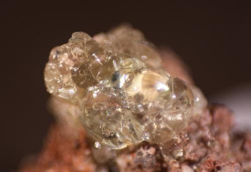 Opal (variety hyalite)<br />Zacatecas, Mexico<br />Detail FOV=11 mm<br /> (Author: Firmo Espinar)