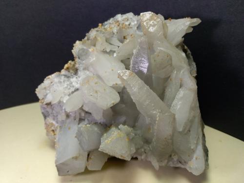 Quartz, Ankerite<br />Campiano Mine, Montieri, Grosseto Province, Tuscany, Italy<br />16,5 x 15,5 cm<br /> (Author: Sante Celiberti)