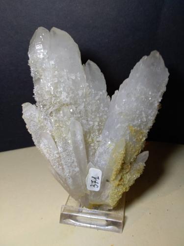 Quartz<br />Campiano Mine, Montieri, Grosseto Province, Tuscany, Italy<br />11,5 x 9 cm<br /> (Author: Sante Celiberti)