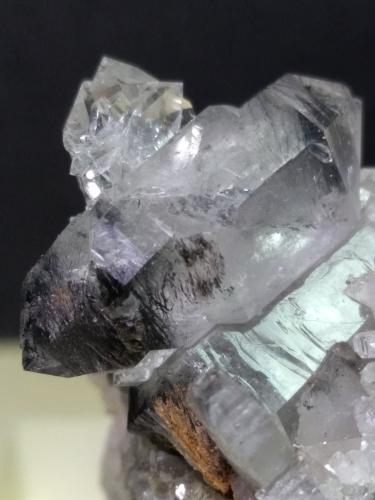 Sterryite, Quartz, Baryte<br />Pollone Mine, Valdicastello Carducci, Pietrasanta Municipality, Lucca Province, Tuscany, Italy<br />62 x 52 mm<br /> (Author: Sante Celiberti)