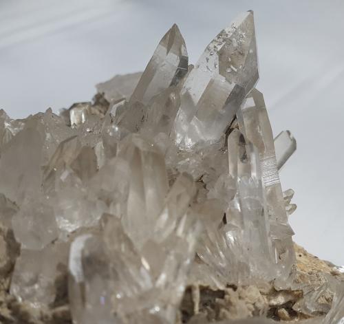 Quartz<br />Wattener Lizum, Wattens, Innsbruck Land District, North Tyrol, Tyrol/Tirol, Austria<br />18 x 13 cm<br /> (Author: Volkmar Stingl)