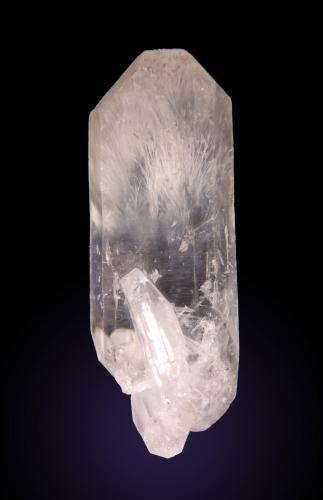 Quartz<br />San Cristobal, Municipio Suaita, Santander Department, Colombia<br />40mm x 105mm x 26mm<br /> (Author: Firmo Espinar)