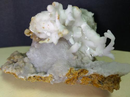 Aragonite (variety flos ferri)<br />Castagno Mine (Migliarini e Forra), Gambassi Terme, Metropolitan City of Florence, Tuscany, Italy<br />74 x 70 mm<br /> (Author: Sante Celiberti)