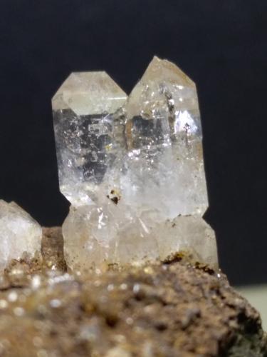 Quartz<br />Cretaio Mine, Prata, Massa Marittima, Grosseto Province, Tuscany, Italy<br />75 x 65 mm<br /> (Author: Sante Celiberti)