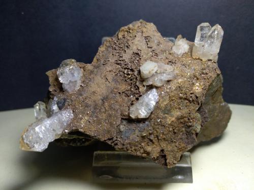 Quartz<br />Cretaio Mine, Prata, Massa Marittima, Grosseto Province, Tuscany, Italy<br />75 x 65 mm<br /> (Author: Sante Celiberti)