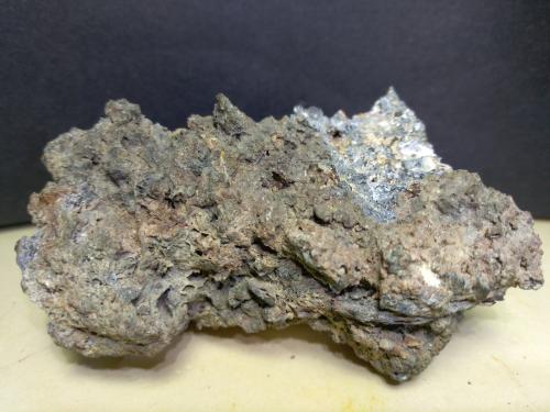 Bismuto<br />Boccheggiano Mines, Montieri, Grosseto Province, Tuscany, Italy<br />73 x 53 mm<br /> (Autor: Sante Celiberti)