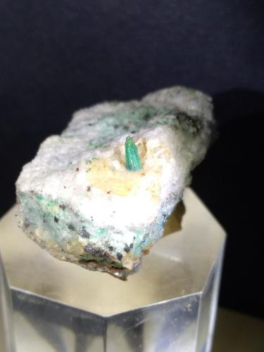 Malaquita<br />Serrabottini, Massa Marittima, Grosseto Province, Tuscany, Italy<br />39 x 30 mm<br /> (Autor: Sante Celiberti)