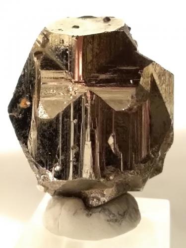 Pyrite<br />Gavorrano Mine, Gavorrano, Grosseto Province, Tuscany, Italy<br />22,7 x 19,5 mm<br /> (Author: Sante Celiberti)