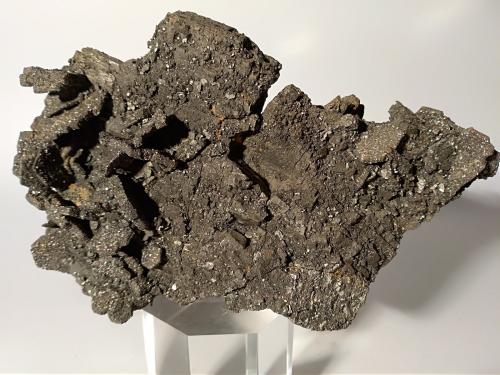 Pyrrhotite, Pyrite<br />Mina Niccioleta, Massa Marittima, Provincia Grosseto, Toscana, Italia<br />13 x 7,5 cm<br /> (Author: Sante Celiberti)