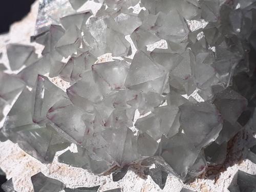 Fluorite<br />De'an Mine, Wushan, De'an, Jiujiang Prefecture, Jiangxi Province, China<br />6 x 5,5 cm<br /> (Author: Volkmar Stingl)
