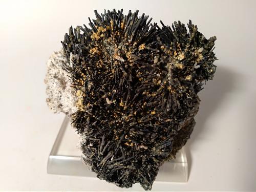 Stibnite<br />Torre Carige, Capalbio, Grosseto Province, Tuscany, Italy<br />86 x 68 mm<br /> (Author: Sante Celiberti)