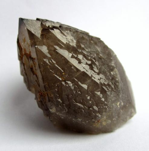 Quartz (variety smoky quartz)<br />Usingen quartzite works, Usingen, Hochtaunuskreis, Darmstadt, Hesse/Hessen, Germany<br />Specimen height 3,5 cm<br /> (Author: Tobi)