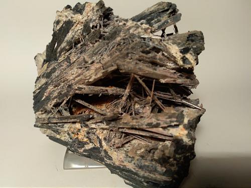 Stibnite<br />Tafone Mine, Manciano, Grosseto Province, Tuscany, Italy<br />14 x 13 cm<br /> (Author: Sante Celiberti)