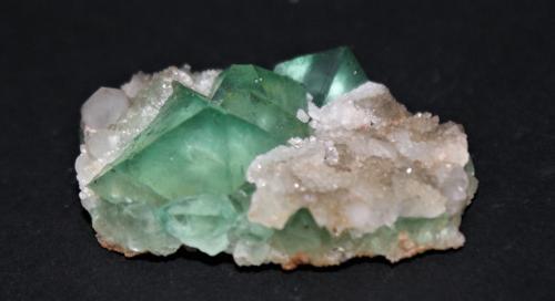 Fluorite<br />Riemvasmaak, Orange river area, Kakamas, ZF Mgcawu District, Northern Cape Province, South Africa<br />6 cm<br /> (Author: Philippe Durand)