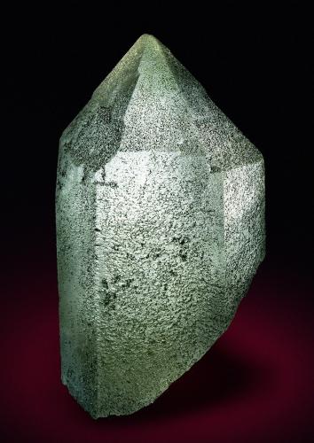 Quartz, Chlorite<br />Schlaten Glacier, Gschlöss Valley, Tauern Valley, East Tyrol, Tyrol/Tirol, Austria<br />Specimen/crystal height 13,5 cm<br /> (Author: Tobi)