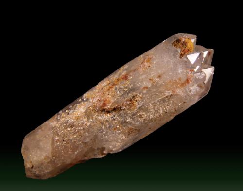 Quartz<br />Buriticá, Occidente Province, Antioquia Department, Colombia<br />28mm x 92mm x 22mm<br /> (Author: Firmo Espinar)