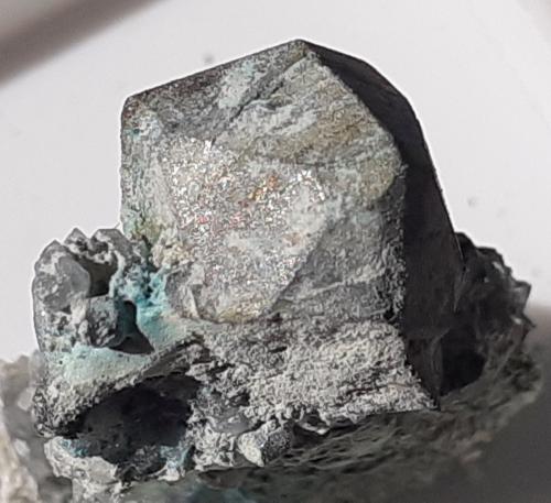 Tetrahedrite<br />Sankt Gertraudi mining area, Brixlegg, Kufstein District, Inn Valley, North Tyrol, Tyrol/Tirol, Austria<br />10 mm diameter<br /> (Author: Volkmar Stingl)