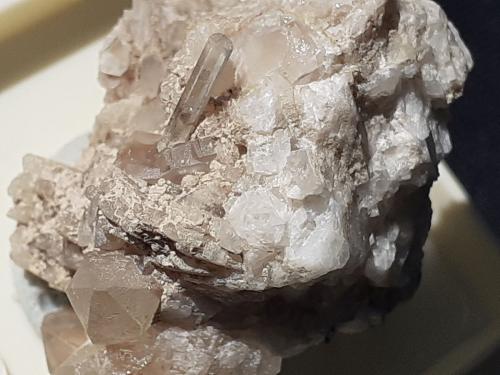 Beryl (variety aquamarine), Quartz<br />Forcioni area, Sant'Ilario in Campo, San Piero in Campo, Campo nell'Elba, Elba Island, Livorno Province, Tuscany, Italy<br />3 x 2 cm<br /> (Author: Volkmar Stingl)