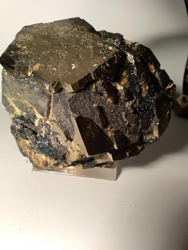 Pyrite, Hematite<br />Rio Marina, Isla de Elba, Provincia Livorno, Toscana, Italia<br />14 x 13 cm<br /> (Author: Sante Celiberti)